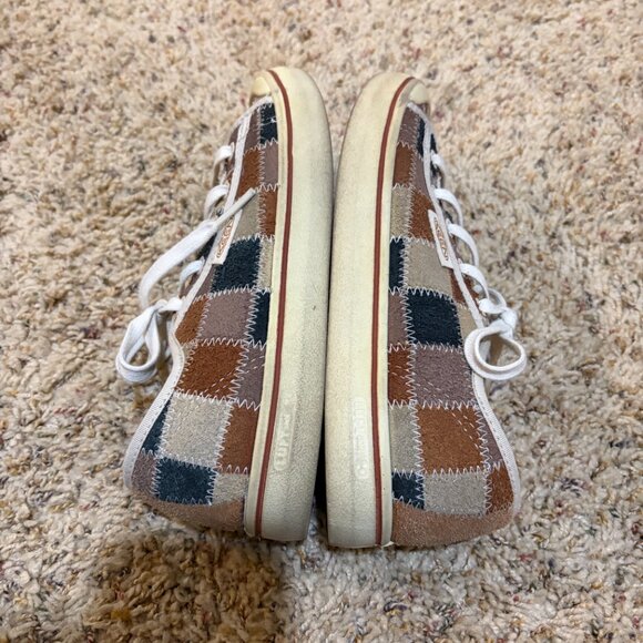 Keen Elsa Eldon Harvest Patchwork Suede Low Top Sneakers Shoes - Picture 8 of 16